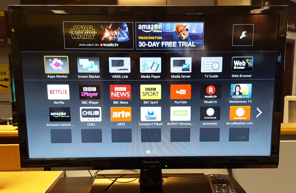 Panasonic Smart Vierra TV Internet App Store Overview 