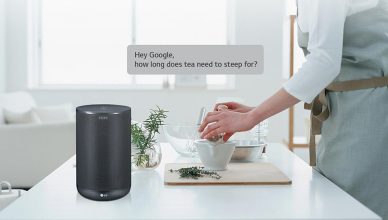 LG WK7 Google Assistant