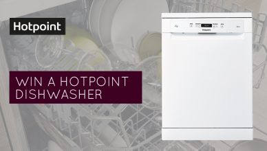 Hotpoint dishwasher competition banner