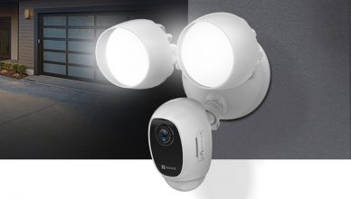 EZVIZ LC1C Smart Security Camera with Floodlights