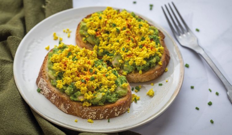 Neff Vegan Tofu Scramble on Sourdough Toast Recipe