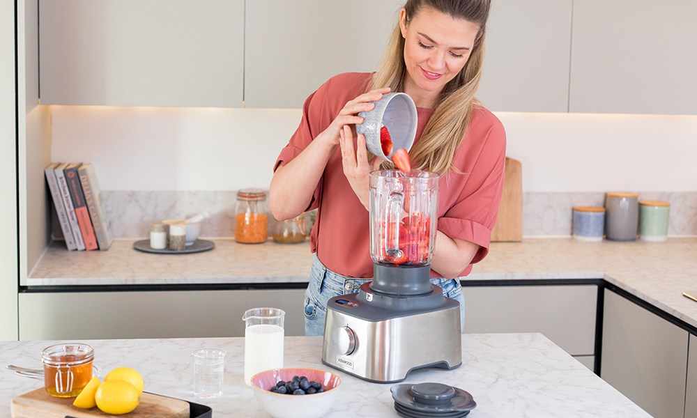 Kenwood MultiPro Compact Food Processor in use.