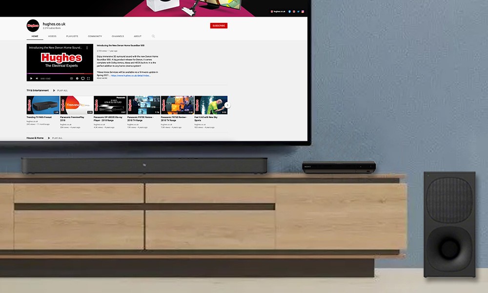 Deqenereret hellig overførsel Review: Sony UBPX700 Blu-ray Player and HTSD40 Soundbar - Latest News and  Reviews - Hughes Blog